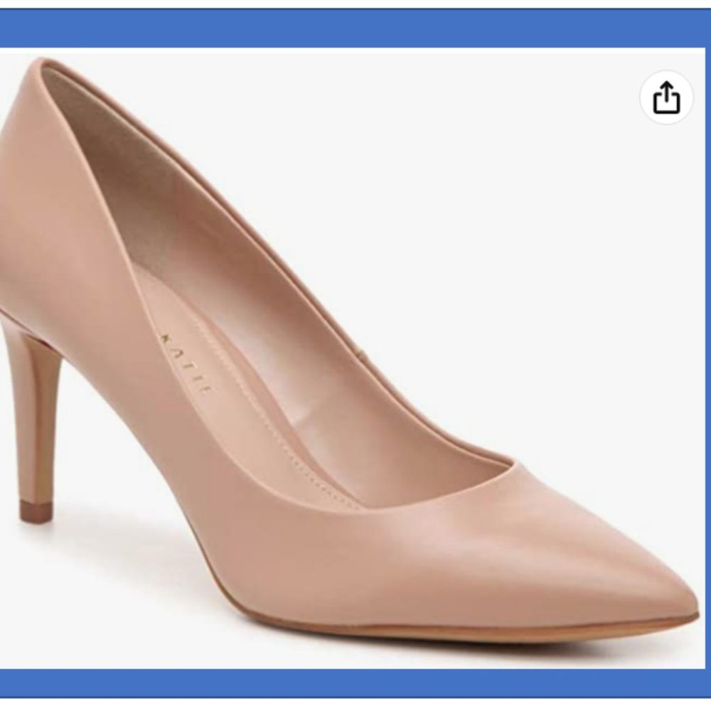 Kelly & Katie Women's Misha Pump with Point Toe and Slender Covered 3" Heel